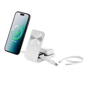 Alogic - Qi Charging Yoga 3-in-1 Fast Charging 15W USB-C - White - Limolin 