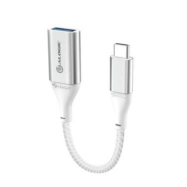 Alogic - Super Ultra USB 31 USB-C to USB-A Adapter - 15cm- silver - Limolin 