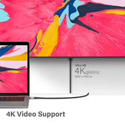 Alogic - USB-C (Male) to DisplayPort (Male) Cable - Ultra Series - 4K 60Hz -Space Grey - Limolin 