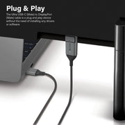 Alogic - USB-C (Male) to DisplayPort (Male) Cable - Ultra Series - 4K 60Hz -Space Grey - Limolin 