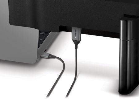 Alogic - USB-C (Male) to HDMI (Male) Cable - Ultra Series - 4K 60Hz - Space Grey - Limolin 