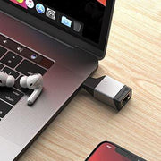 Alogic - Ultra Mini USB-C to RJ45 Gigabit Ethernet Adapter - Limolin 