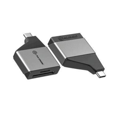 Alogic - Ultra Mini USB-C to SD and Micro SD card reader Adapter - Limolin 