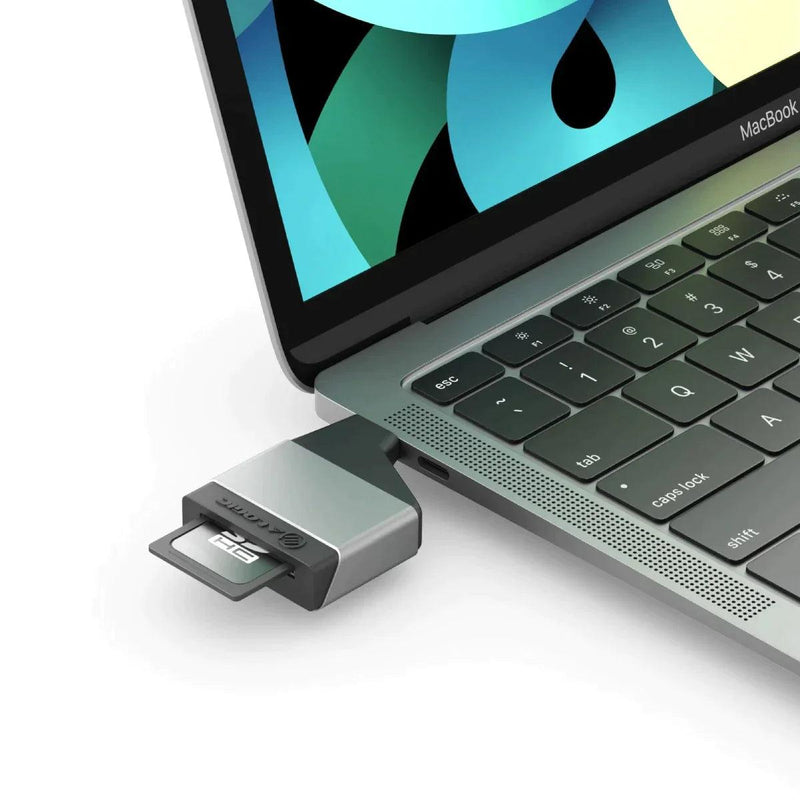Alogic - Ultra Mini USB-C to SD and Micro SD card reader Adapter - Limolin 