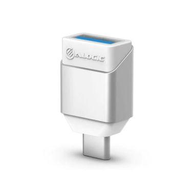 Alogic - Ultra Mini USB-C to USB-A Adapter -Silver - Limolin 