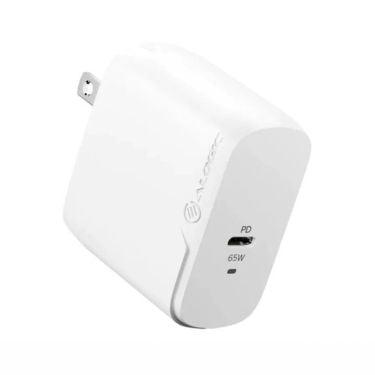 Alogic - Wall Charger 1 Port 65W GaN PD USB-C  - White - Limolin 