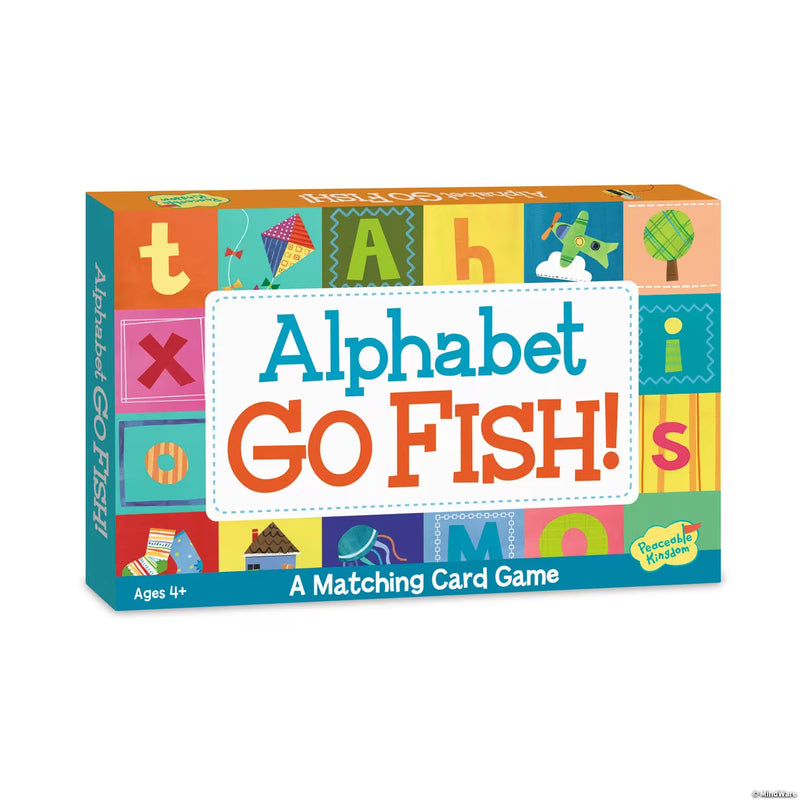 PEACEABLE KINGDOM - ALPHABET GO FISH! CARD GAME