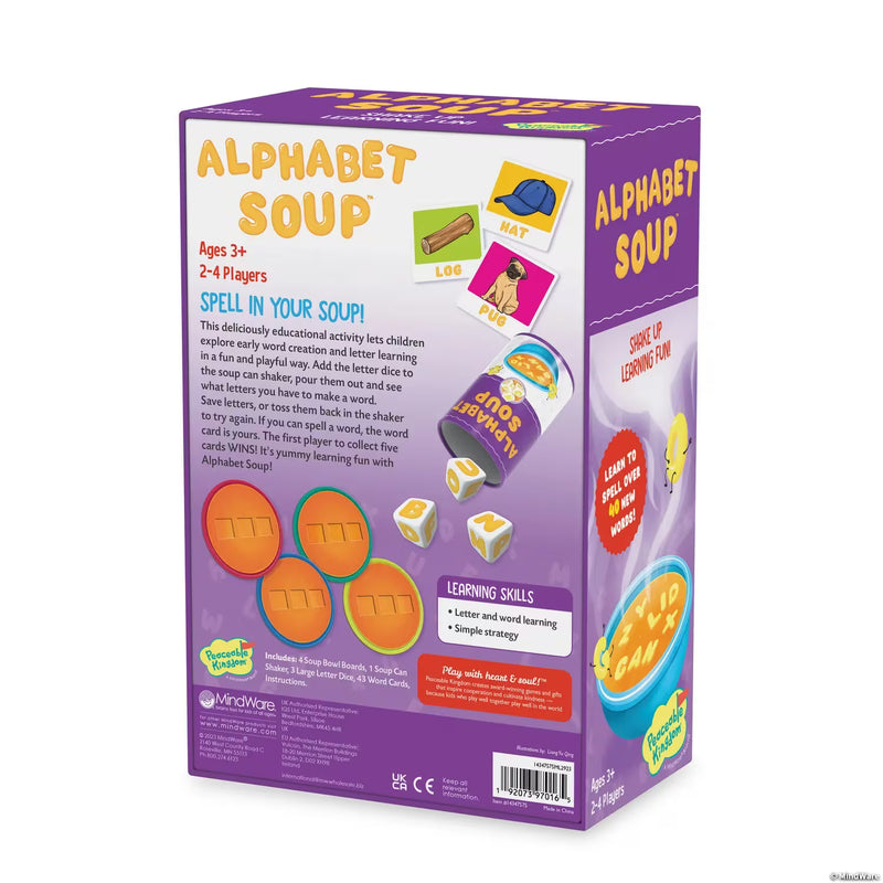 PEACEABLE KINGDOM - ALPHABET SOUP