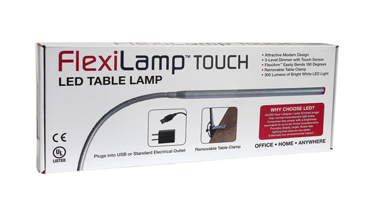 AmericaNails - Flexilamp Led Touch Manicure Lamp With 3 Dimmer Level - Limolin 