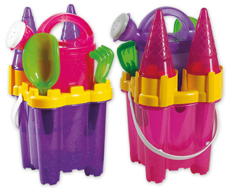 Androni - Beach Set - Glitter Castle - 6 Pcs - Limolin 