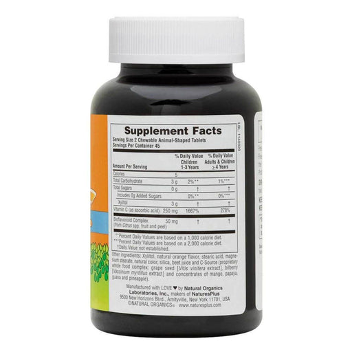 Animal Parade - Vit C SF 90 Tabs - Limolin 
