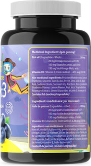 AquaOmega - Kids Omega-3 Gummies - Limolin 