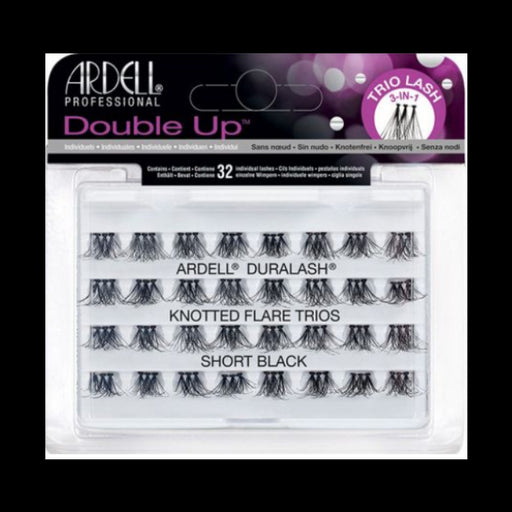 Ardell - Cils Double Up Trio Individual Short Black - Limolin 