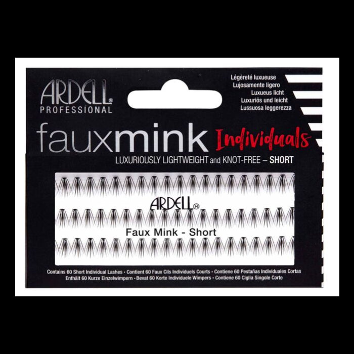 Ardell - Cils Faux Mink Individual Clusters Short Black - Limolin 