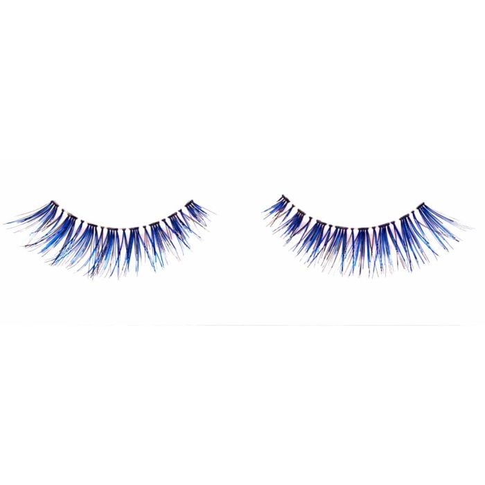 Ardell - Strip Lashes Color Impact Demi Wispies Blue - Limolin 