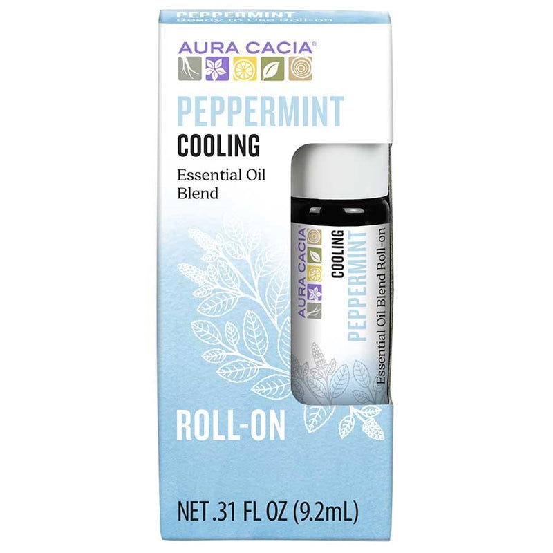 Aura Cacia - Peppermint Roll On 92ml - Limolin 