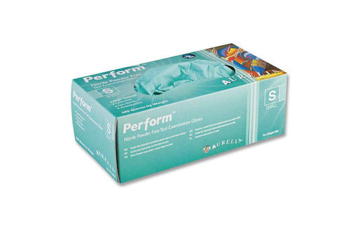 Aurelia - Perform green Nitril Moyen Gloves 200 Pf 2.5 Mm - Limolin 