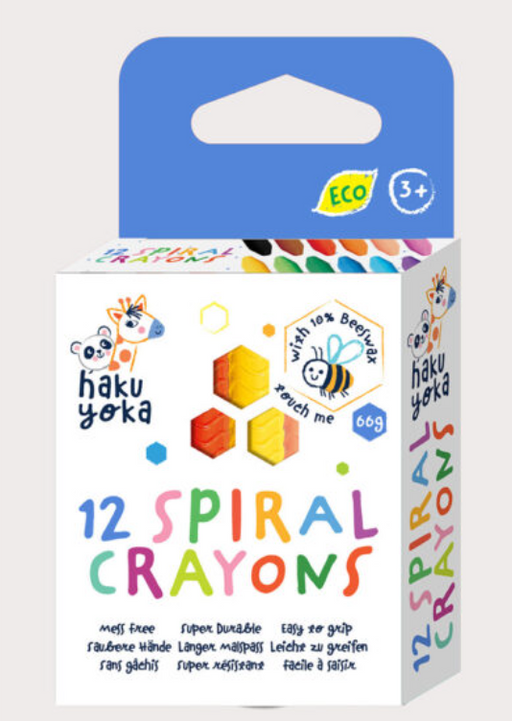 Avenir - HAKU YOKA 12 SPIRAL CRAYONS - Limolin 