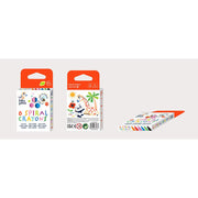 Avenir - Haku Yoka 6 Spiral Crayons - Limolin 