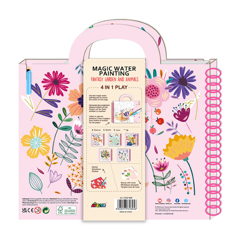 Avenir - Magic Water Painting - Garden & Animals - Limolin 