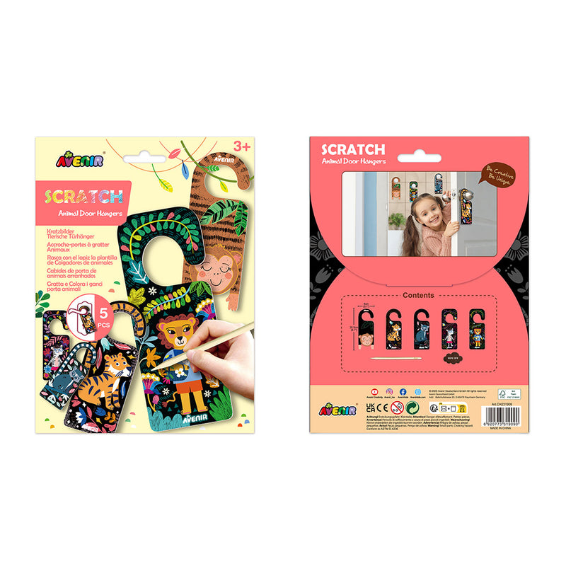 Avenir - Scratch Bookmark/Door Hanger (24Pcs/Display-2 Assorted) - Limolin 