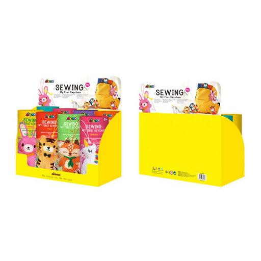 Avenir - Sewing My First Keychain(8Pcs/Display - 4 Assorted) - Limolin 