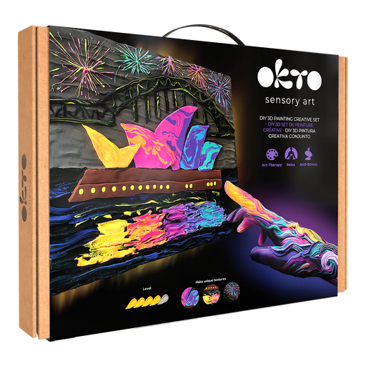 OKTO - DIY 3D CREATIVE PAINTING SET - SYDNEY OPERA HOUSE - Limolin 