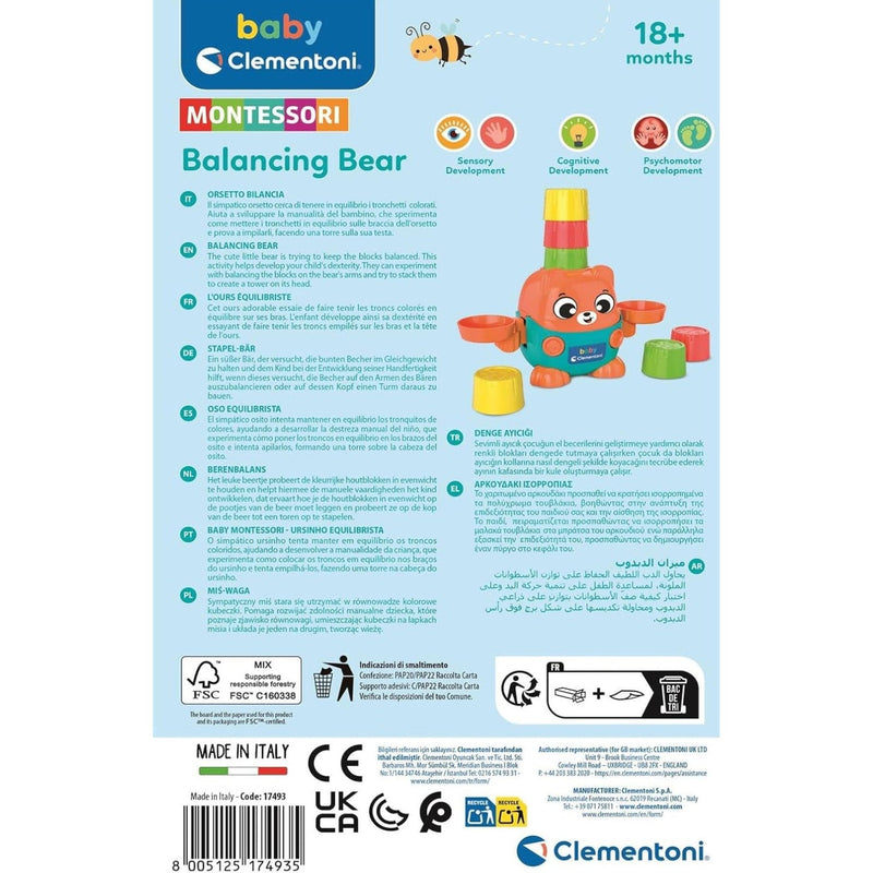 BABY MONTESSORI: BALANCE BEAR