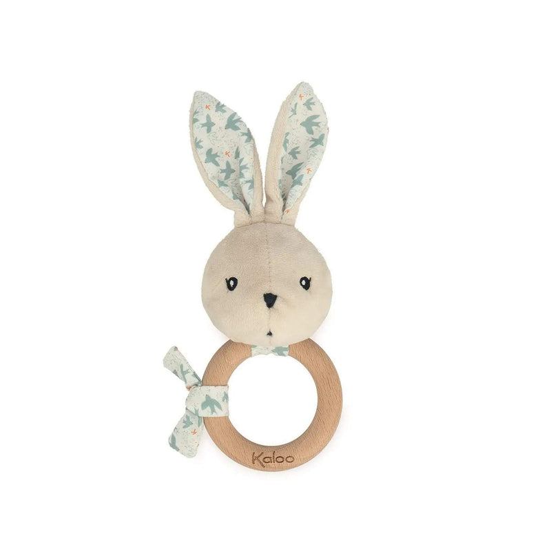 TEETHING RING : RABBIT/DOVES