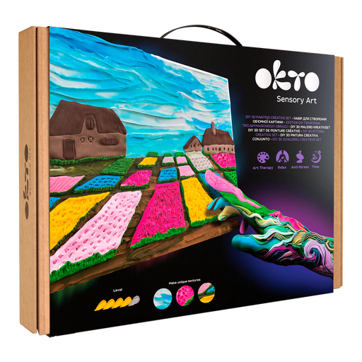 OKTO - DIY 3D CREATIVE PAINTING SET - DUTCH FLOWER GARDEN - Limolin 
