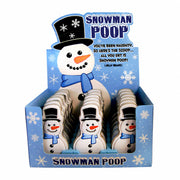 BAW - SNOWMAN - POOP JELLYBEANS - CANDY TIN - CDU - Limolin 
