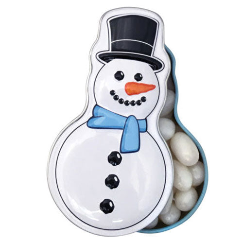 BAW - SNOWMAN - POOP JELLYBEANS - CANDY TIN - CDU - Limolin 