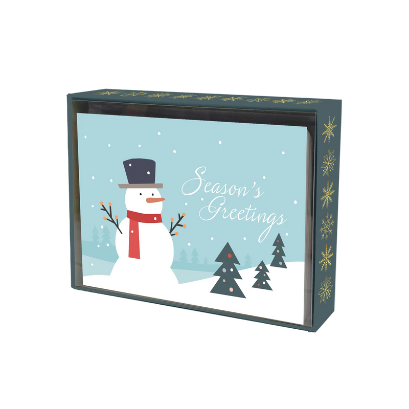 X-MAS CARD SET/ 20: SNOWMAN