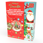 BOX CANDIY: TOTALLY SANTA - CHRISTMAS TREE ORNAMENT ART SET