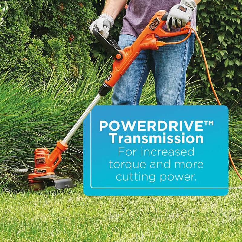 BLACK+DECKER - BESTA510 - Corded String Trimmer and Edger | 14 in / 35.6 cm