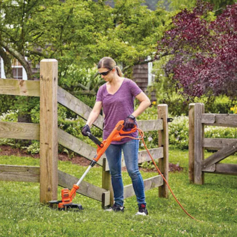 BLACK+DECKER - BESTA510 - Corded String Trimmer and Edger | 14 in / 35.6 cm