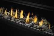Napoleon - Ascent Linear Natural Gas Fireplace - BL46NTE-1 (BL46NTE-1) - detail view. Shown with a finishing configuration; optional kits are sold separately.