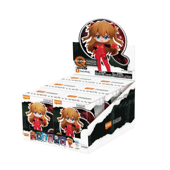 BLOKEES - FANTASTICS Q SERIES EVANGELION: MIRACLE LINK- Single Blind Box | Blokees