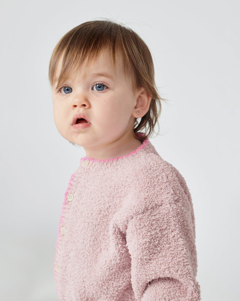 7AM - Boxy Long Sleeved Jumpsuit - Fuzzy