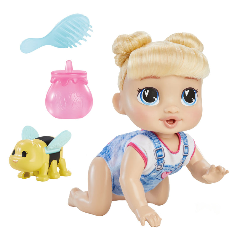 Baby Alive - Crawl 'n Play - Harper Hugs Doll - Blonde Hair