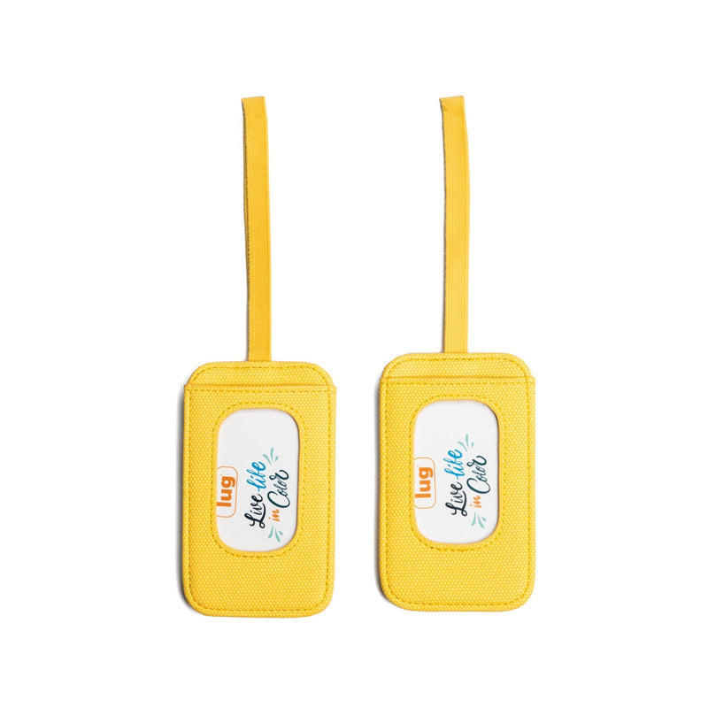 LUG - Baggage Claim Matte Luxe VL Luggage Tag 2PC Set