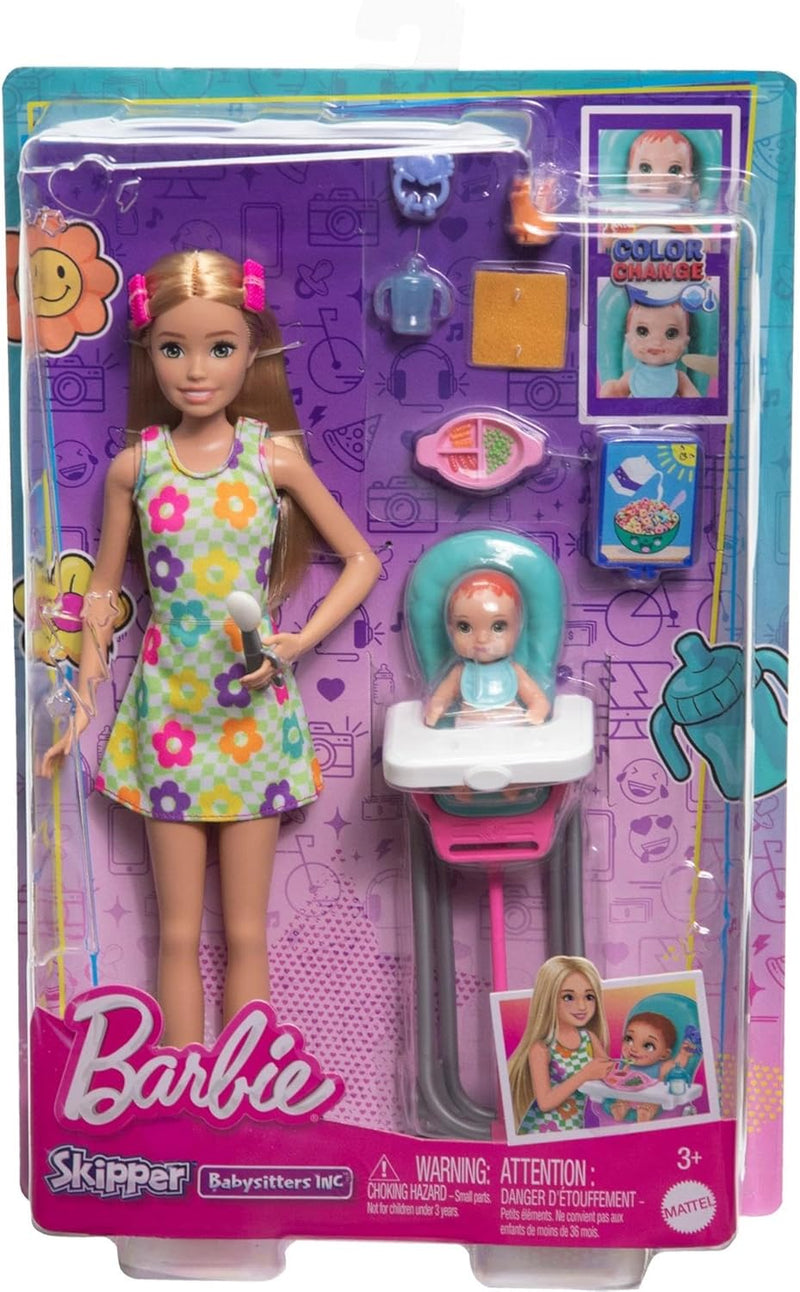 Barbie - Barbie Skipper Babysitters Playset - Limolin 