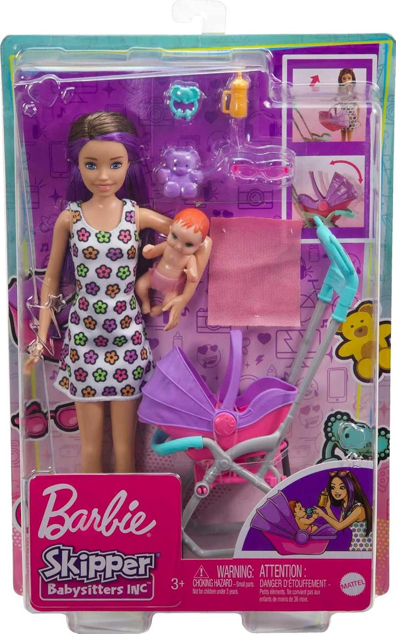 Barbie - Barbie Skipper Babysitters Playset - Limolin 