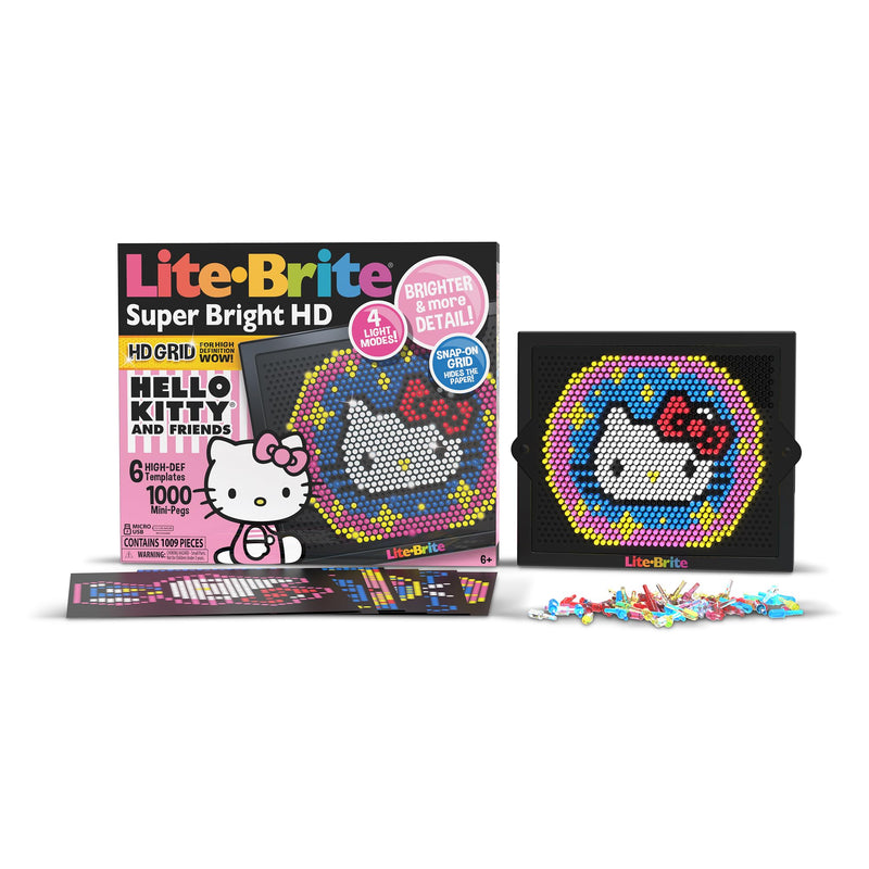 Basic Fun - Lite Brite - Hello Kitty Eng - Limolin 