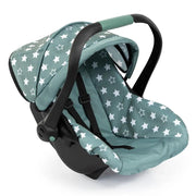 Bayer Design - Deluxe Car Seat With Cannopy - Teal - Limolin 