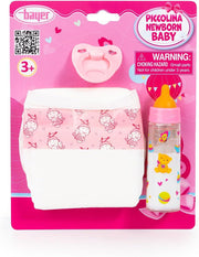 Bayer Design - Deluxe Set - Milk Bottle, Pacifier And Diaper - Limolin 