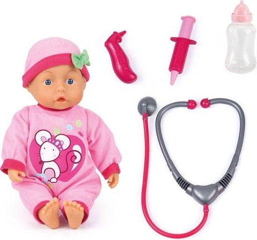 Bayer Design - Doctor Set Doll With 24 Sounds 33Cm - Limolin 