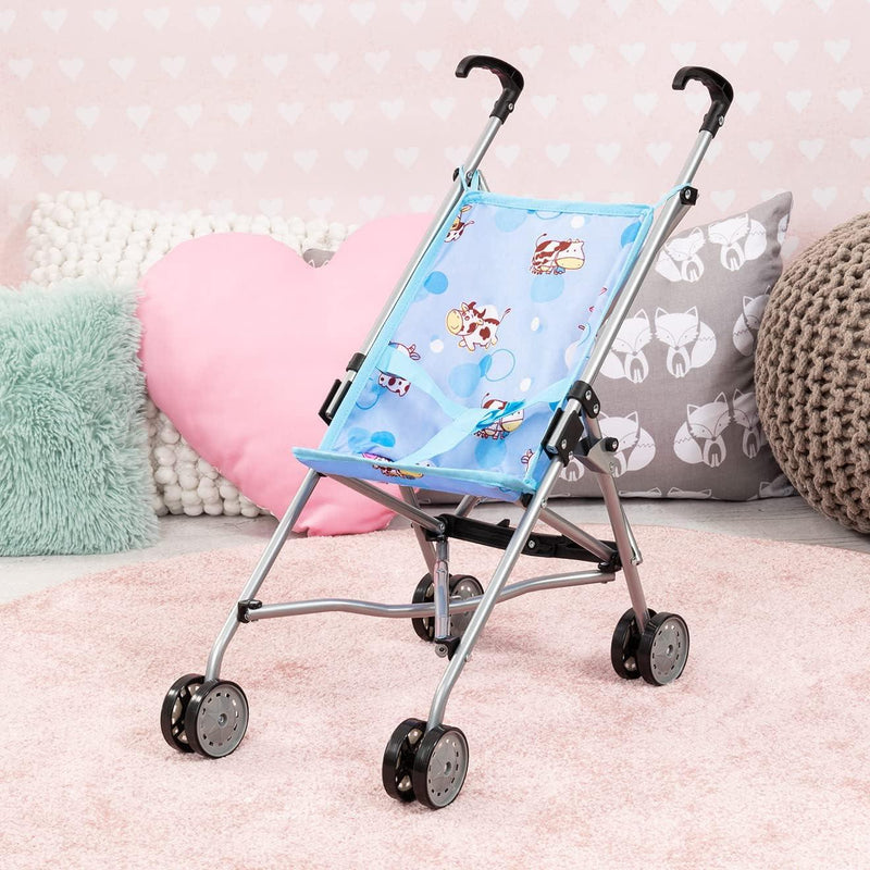 Bayer Design - Dolls Buggy - Baby Blue - Limolin 