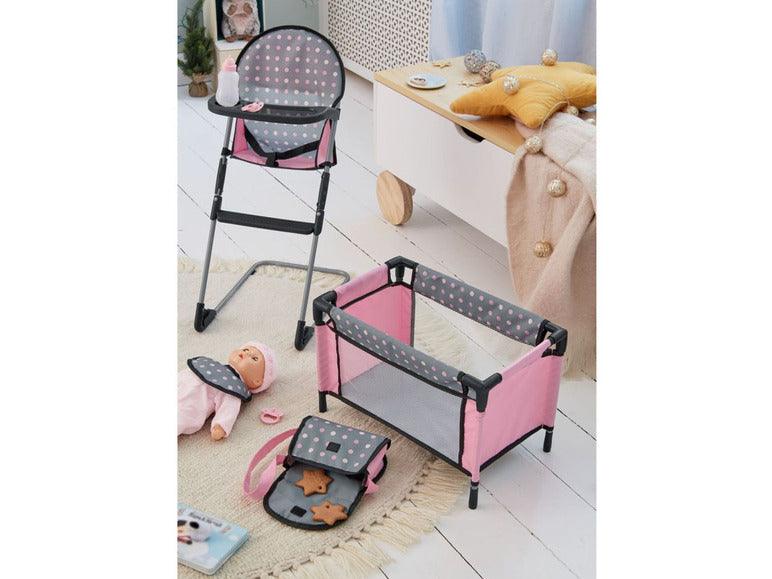 Bayer Design - High Chair With Travel Bed Set - Polka Dots - Limolin 