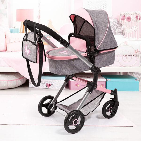 Bayer Design - Neo Vario - Dolls Pram - Butterfly - Limolin 